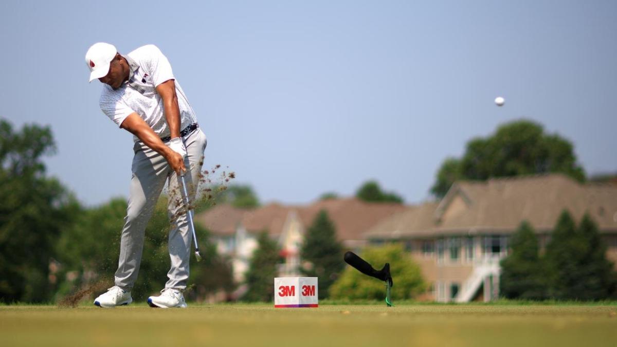 Golfer Jhonattan Vegas 